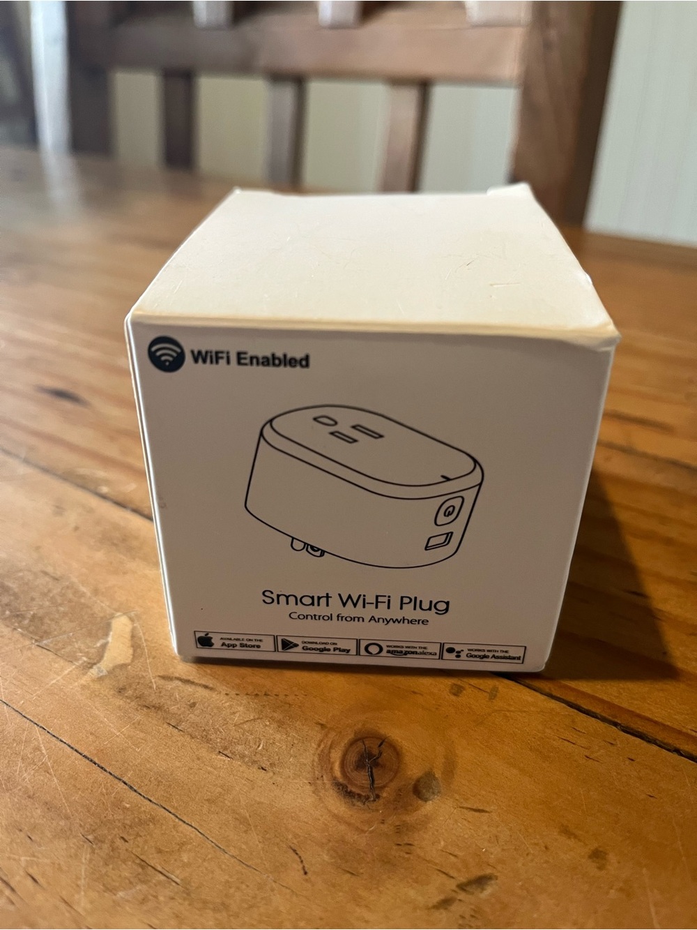 Smart Wi‑Fi Plug - White - Remote Control Outlet